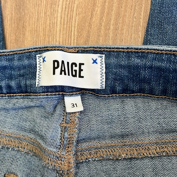 PAIGE Brigitte Boyfriend Jeans Size 31 - Picture 4 of 9